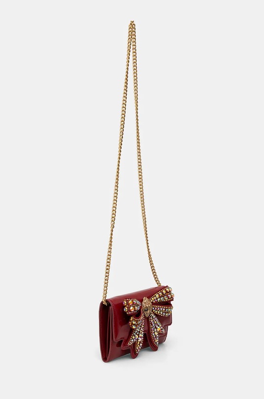 Kurt Geiger London kopertówka skórzana SHOREDITCH 501850319 czerwony AW24