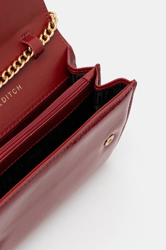 Kurt Geiger London kopertówka skórzana SHOREDITCH 501850319 czerwony