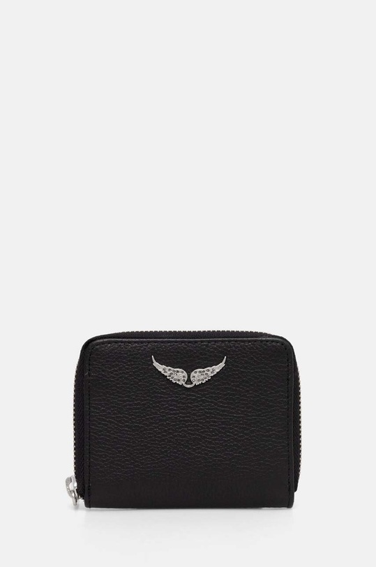 ZADIG&VOLTAIRE portfel skórzany skóra licowa czarny LWSG00004