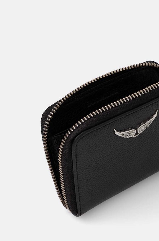 Accesorii ZADIG&VOLTAIRE portofel de piele LWSG00004 negru