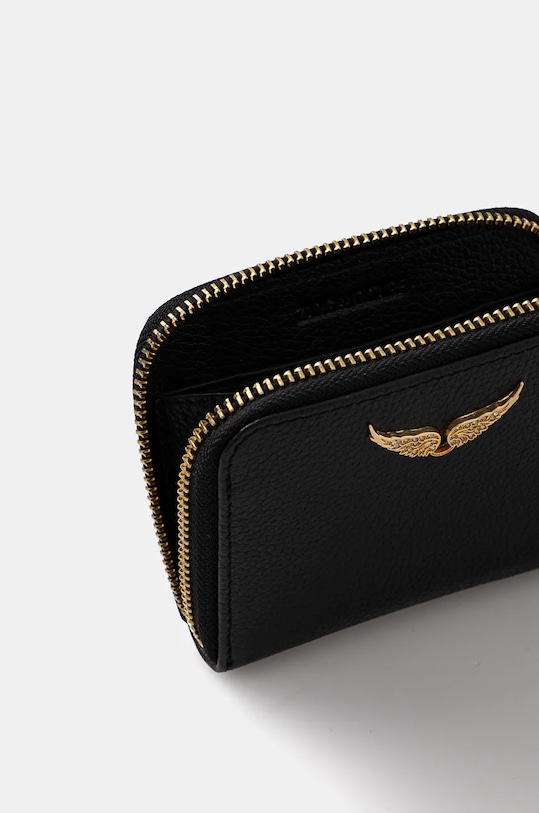Accesorii ZADIG&VOLTAIRE portofel de piele LWSG00004 negru