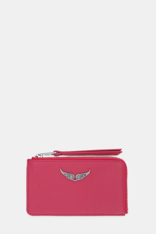 ZADIG&VOLTAIRE portfel skórzany różowy LWSG00011