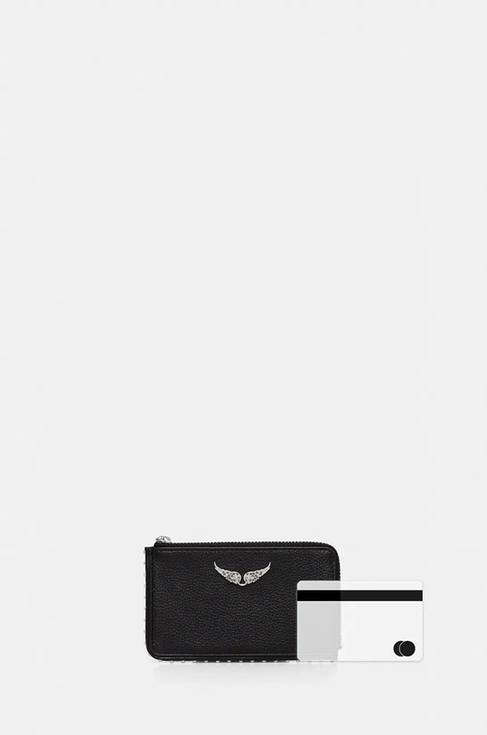 ZADIG&VOLTAIRE portofel de piele LWSG00011 negru