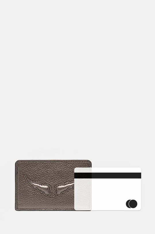 Accesorii ZADIG&VOLTAIRE carcasa din piele LWSG01267 argintiu