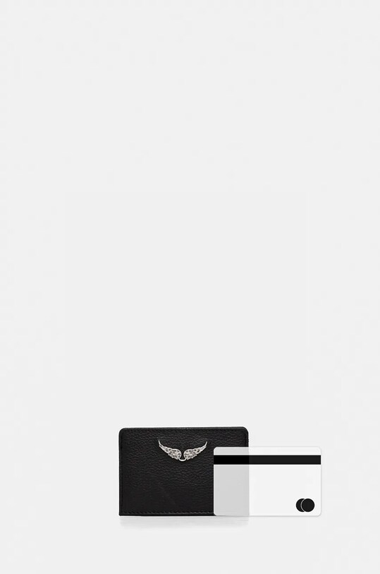 Accesorii ZADIG&VOLTAIRE carcasa din piele LWSG00001 negru