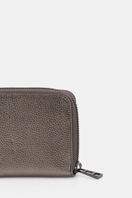 Kožená peňaženka ZADIG&VOLTAIRE LWSG01268 strieborná AW24