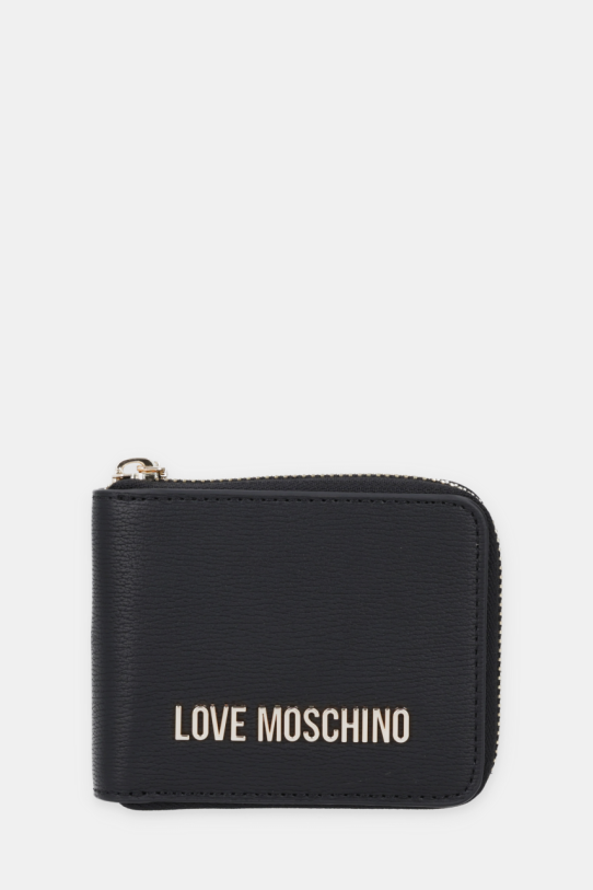 Гаманець Love Moschino імітація лицьової шкіри чорний JC5639PP0L