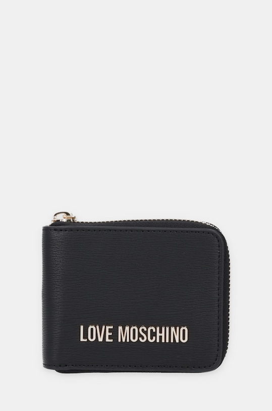 Портмоне Love Moschino изкуствена кожа черен JC5639PP0L