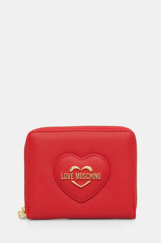 Портмоне Love Moschino изкуствена кожа червен JC5733PP0L