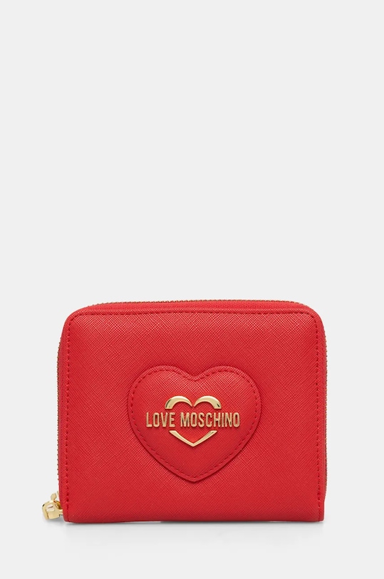 Портмоне Love Moschino изкуствена кожа червен JC5733PP0L