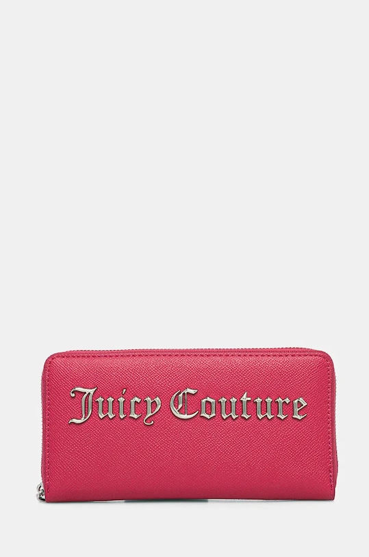Juicy Couture portfel Jasmine drobny wzór różowy WIJJM5341WVP.S49
