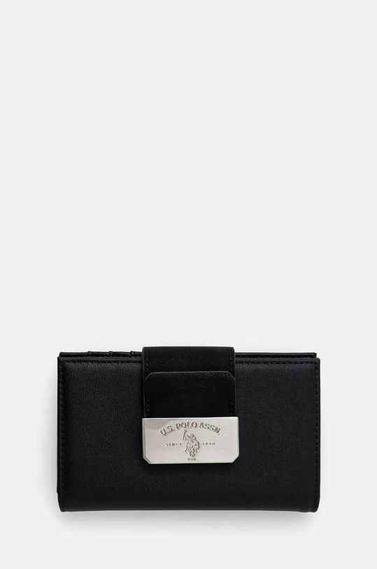 U.S. Polo Assn. portofel Romantic imitatie de piele negru WIUR08428WVP
