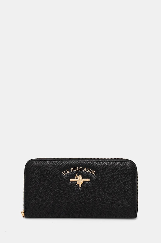 Peňaženka U.S. Polo Assn. Stanford imitácia kože čierna WIUSS6207WVP