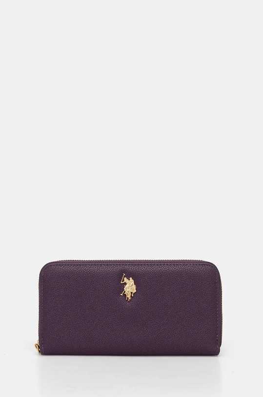 U.S. Polo Assn. portofel Jones imitatie de piele violet BIUJE8381WVP