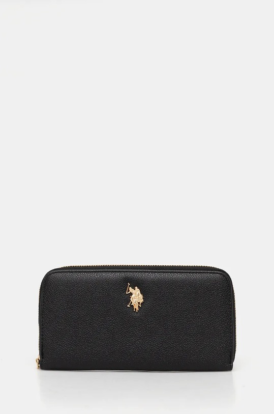 U.S. Polo Assn. portfel Jones imitacja skóry licowej czarny BIUJE8381WVP