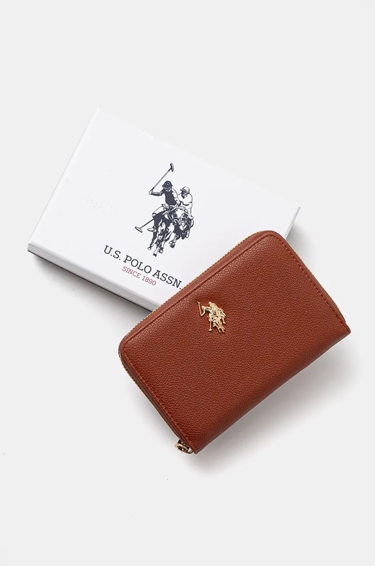 Peněženka U.S. Polo Assn. Jones hnědá BIUJE8383WVP