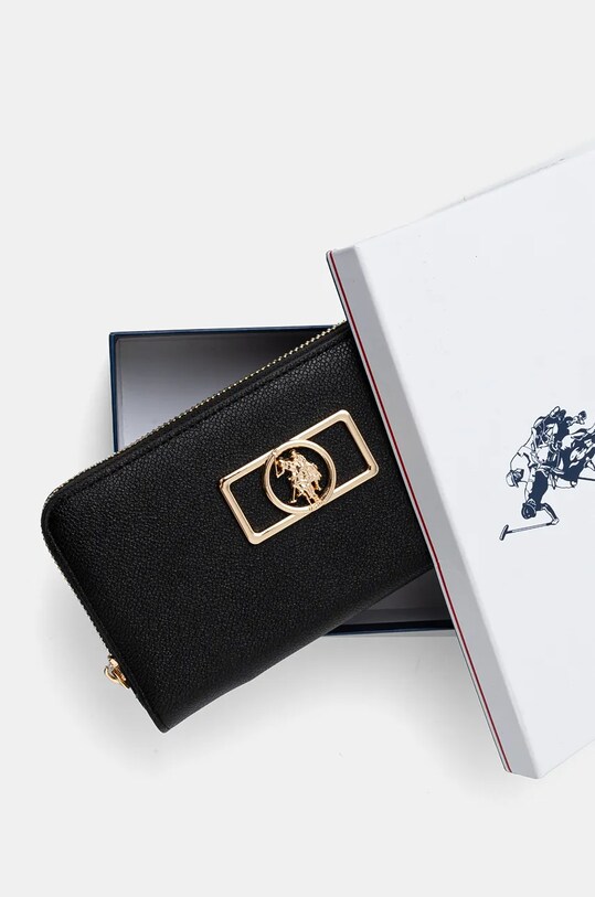 U.S. Polo Assn. portofel Jones negru BIUJ86450WVP