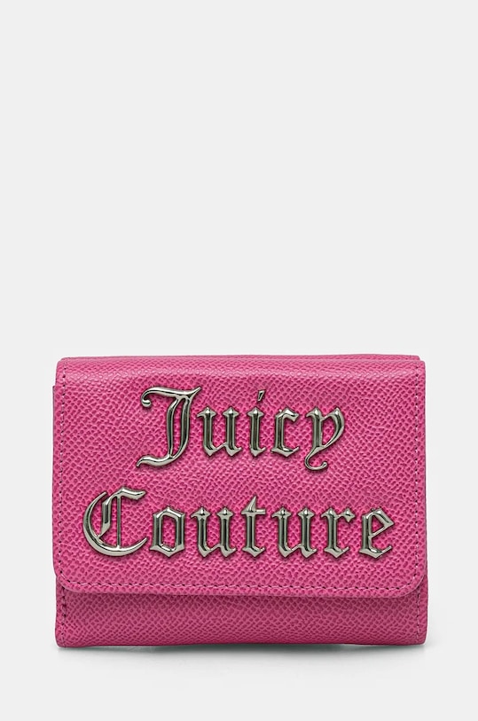 Juicy Couture portfel Jasm imitacja skóry licowej różowy WIJJM3096WVP