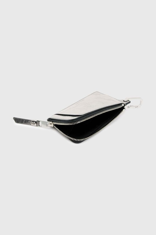 AllSaints portofel de piele REMY WALLET gri W017XZ