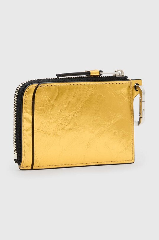 AllSaints portofel de piele REMY WALLET W017XZ aur AW24