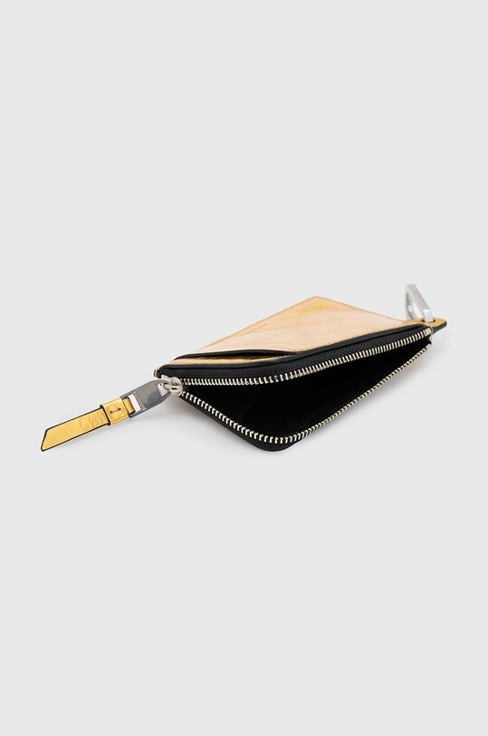 AllSaints portofel de piele REMY WALLET aur W017XZ