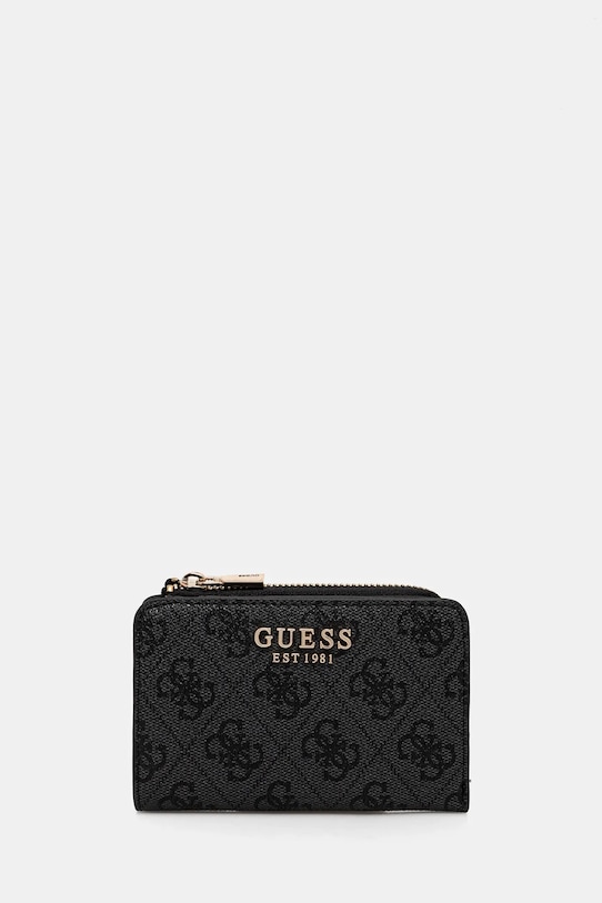 Peněženka Guess vzorovaný černá SWSG85.00156