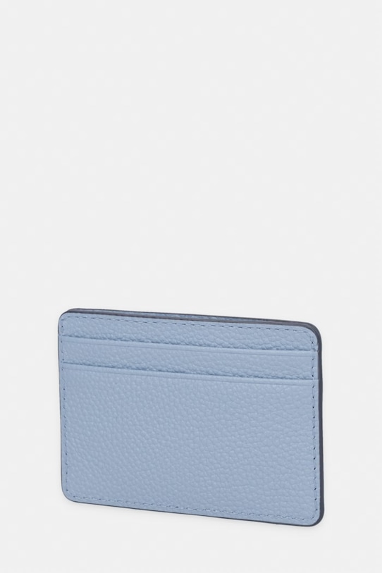 MICHAEL Michael Kors etui na karty skórzane 32F7GF6D0L niebieski AA00