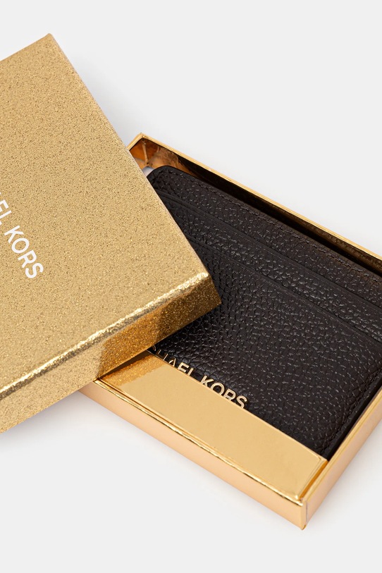 Шкіряний чохол на банківські карти MICHAEL Michael Kors коричневий 32F7GF6D0L