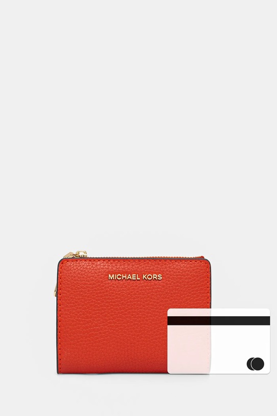 MICHAEL Michael Kors portfel skórzany 32S4G8ED7L czerwony