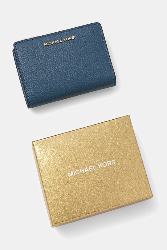 MICHAEL Michael Kors portofel de piele albastru 32S4G8ED7L