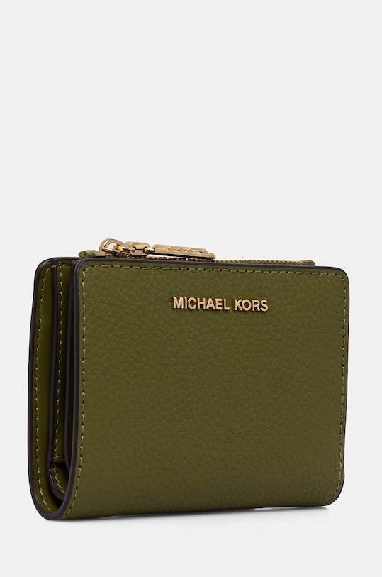 Kožená peněženka MICHAEL Michael Kors 32S4G8ED7L zelená SS25