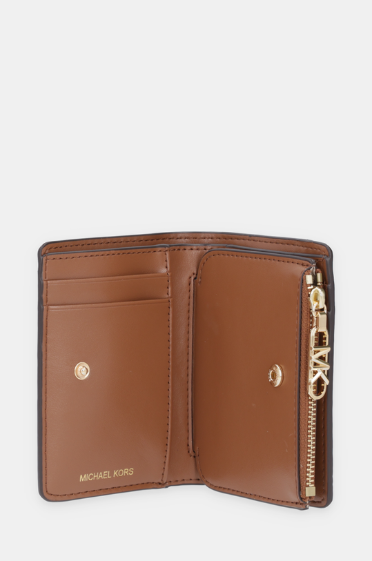 Δερμάτινο πορτοφόλι MICHAEL Michael Kors καφέ 32S4G8ED7L