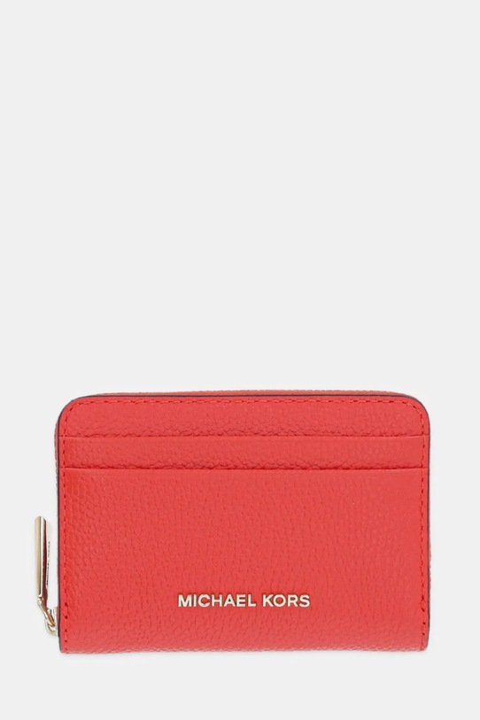 Kožená peněženka MICHAEL Michael Kors přírodní kůže červená 32T4GJ6Z5L