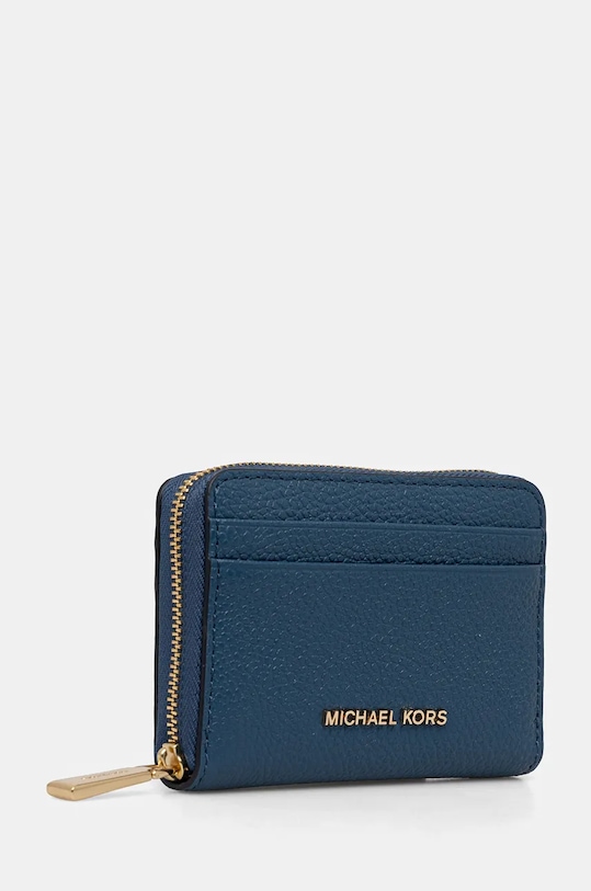 Kožená peněženka MICHAEL Michael Kors 32T4GJ6Z5L modrá SS25