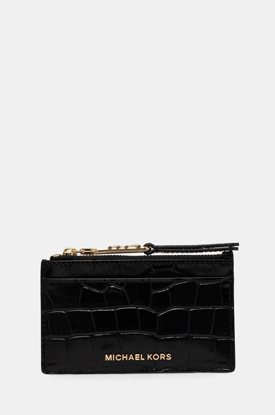 Kožená peněženka MICHAEL Michael Kors přírodní kůže černá 32F4G8ED1E