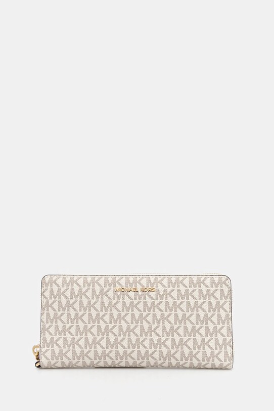 MICHAEL Michael Kors portofel imitatie de piele bej 32F1GJ6E7B