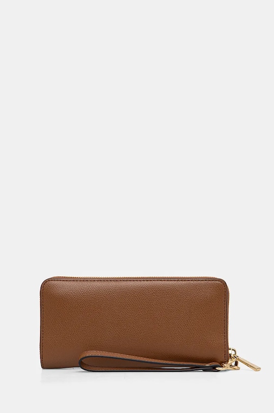 MICHAEL Michael Kors portfel skórzany 32F4GJ6T3L brązowy AW24