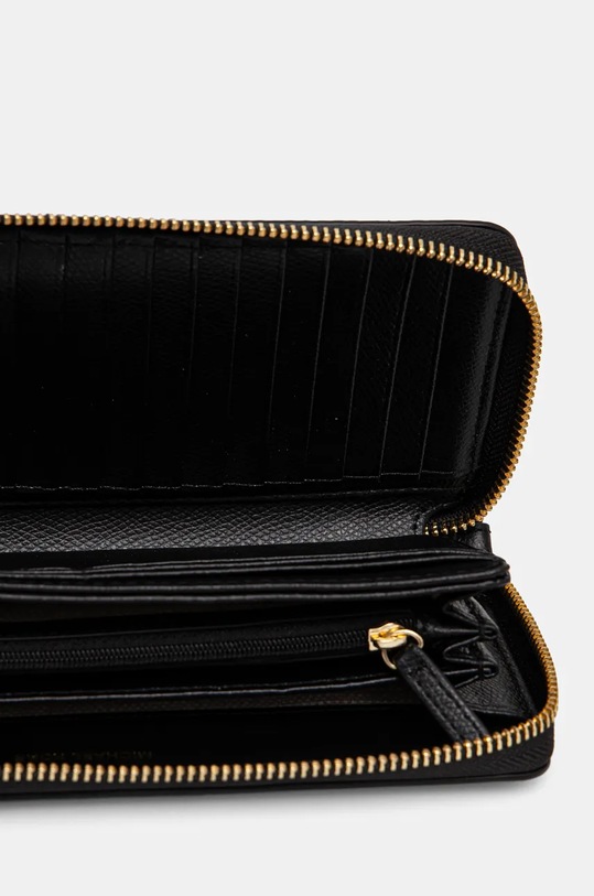 Kožená peňaženka MICHAEL Michael Kors čierna 32F4GJ6T3L