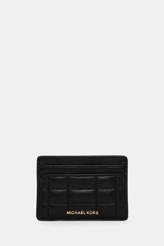 MICHAEL Michael Kors carcasa din piele husă de card negru 32R4GJ6D0L