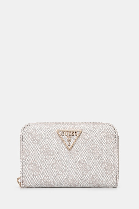 Гаманець Guess імітація лицьової шкіри бежевий SWSG85.00140