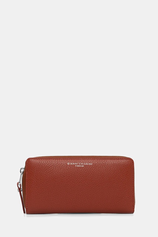 Gianni Chiarini portfel skórzany skóra licowa pomarańczowy PF.5042.GRN