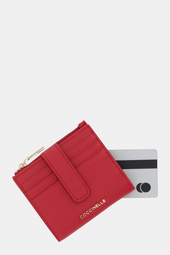 Coccinelle portafoglio in pelle rosso E2.MW5.11.F7.01
