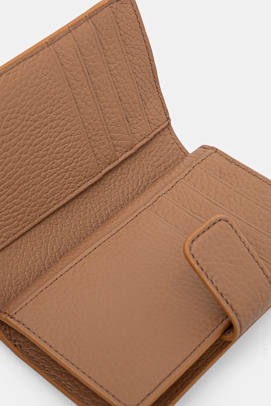 Kožená peňaženka Coccinelle E2.MW5.11.E7.01 béžová AW24