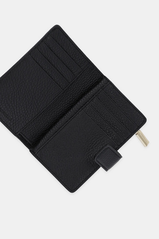 Шкіряний гаманець Coccinelle чорний E2.MW5.11.E7.01