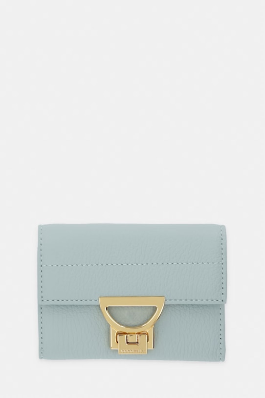 Kožená peněženka Coccinelle tyrkysová E2.MD5.11.F0.01