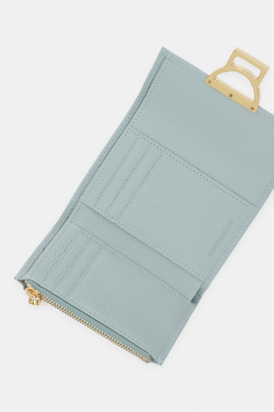 Doplňky Kožená peněženka Coccinelle E2.MD5.11.F0.01 tyrkysová