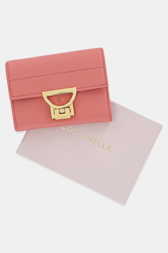 Kožená peňaženka Coccinelle E2.MD5.11.F0.01 oranžová