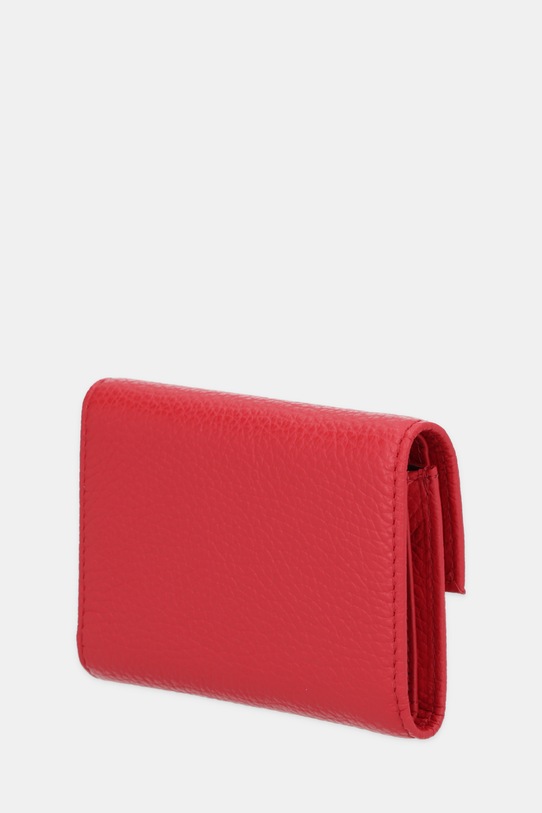 Coccinelle portfel skórzany E2.MD5.11.F0.01 czerwony AW25