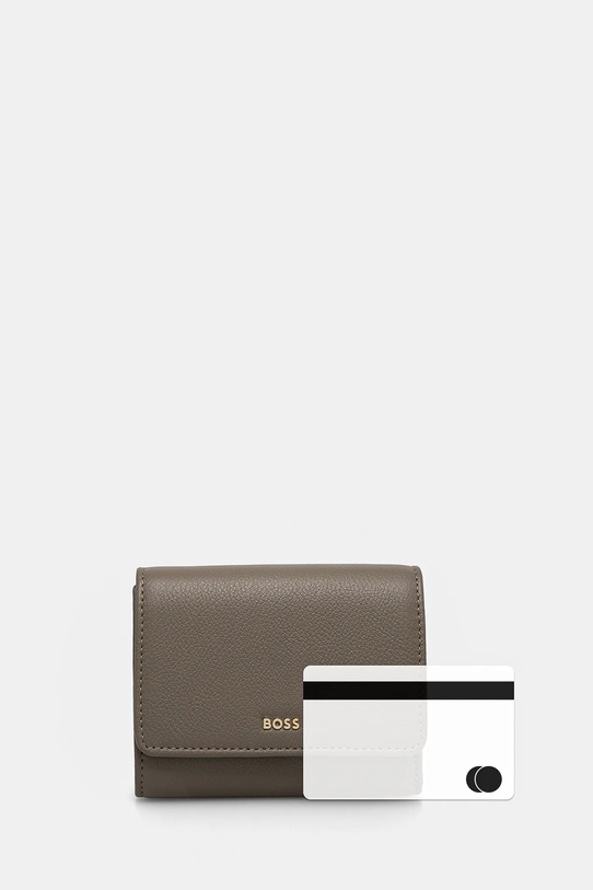 BOSS portofel de piele 50523685 gri