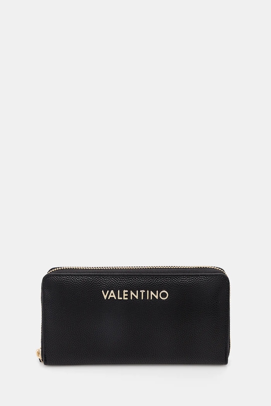 Peňaženka Valentino Bags imitácia kože čierna VPS1R4155G